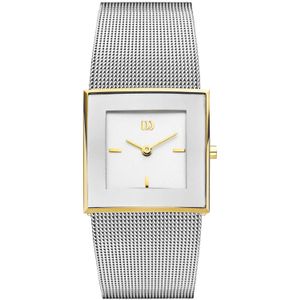 Danish Design IV65Q973 Horloge staal zilver-en goudkleurig