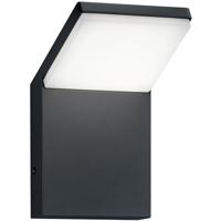 LED Buitenwandlamp 8W. Warm Wit. IP54. Mat Antraciet. Aluminium