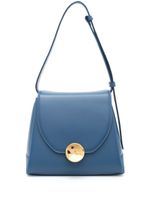 Jil Sander sac porté épaule Victor en cuir - Bleu