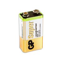 GP Batteries Super Alkaline 151426 Wegwerpbatterij 6LR61, 9V - thumbnail