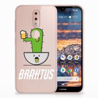 Nokia 4.2 Telefoonhoesje met Naam Braktus