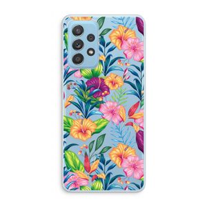 Tropisch 2: Samsung Galaxy A73 Transparant Hoesje