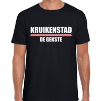 Carnaval Kruikenstad de gekste t-shirt zwart voor heren - thumbnail