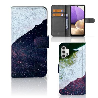 Samsung Galaxy A32 4G | Book Case | Sea in Space