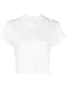 Rick Owens DRKSHDW Level cotton cropped T-shirt - Blanc