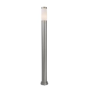 QAZQA Moderne buitenlamp paal staal 110 cm IP44 - Rox