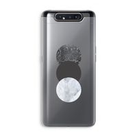 Marmeren cirkels: Samsung Galaxy A80 Transparant Hoesje