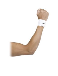 Rucanor 27093 Giza wrist bandage  - White - One size