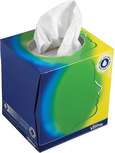 Kleenex gezichts tissues, doos van 56 tissues