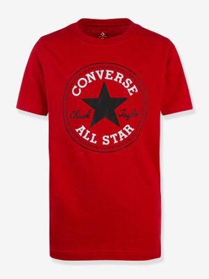 T-shirt Core chuck Patch CONVERSE rood T-shirt Core chuck Patch CONVERSE rood