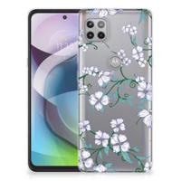 Motorola Moto G 5G Uniek | TPU Case | Blossom White