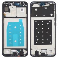 Front behuizing LCD frame bezel plaat voor Huawei P Smart + (2018) (zwart)
