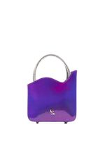 Le Silla mini sac Ivy en cuir verni - Violet