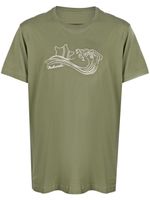 Maharishi t-shirt brodé Songkran en coton - Vert