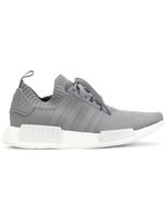 adidas baskets Adidas Originals NMD_R1 Primeknit - Gris - thumbnail