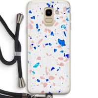 Terrazzo N°6: Samsung Galaxy J6 (2018) Transparant Hoesje met koord