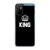 King zwart: Xiaomi Poco M3 Pro 5G Transparant Hoesje