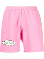 Natasha Zinko short de jogging Happy Monday - Rose