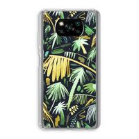 Tropical Palms Dark: Xiaomi Poco X3 NFC Transparant Hoesje