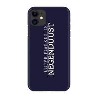 Blijve plakken in Negenduust: Volledig geprint iPhone 11 Hoesje