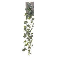 Louis Maes kunstplant blaadjes slinger Klimop/hedera - groen - 180 cm - Kunstplanten