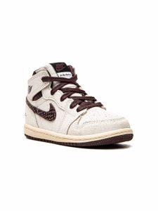 Jordan Kids x A Ma Maniere baskets montantes Jordan 1 Retro OG SP - Tons neutres