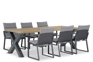 Lifestyle Treviso/Cardiff 240 cm dining tuinset 7-delig