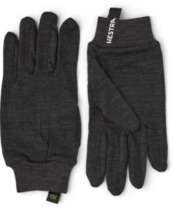 Hestra Merino Wool Liner Active - 5 Finger Handschoen Charcoal 11