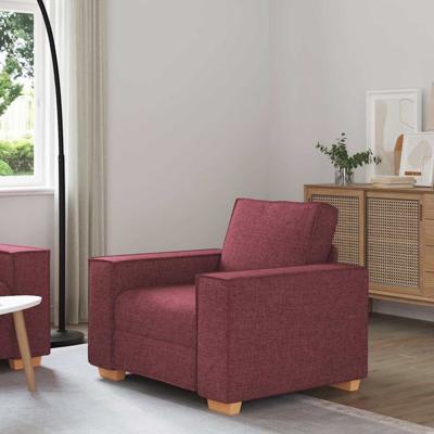 Sofa Stoel Wijnrood 60 cm Stof