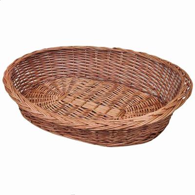 VidaXL Hondenmand/huisdierenbed 90 cm natuurlijk wilgen