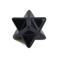 Merkaba Edelsteen Obsidiaan (12 mm)