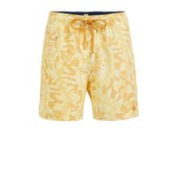WE Fashion zwemshort met all over print geel - thumbnail