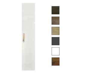 Sanicare kolomkast met luxe chromen greep 33,5x160x32cm hoogglans wit