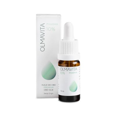 Olmavita Pharma 10% Premium CBD-olie 10ml