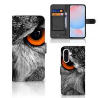 Samsung Galaxy A56 | Telefoonhoesje | Met pasjeshouder | Uil