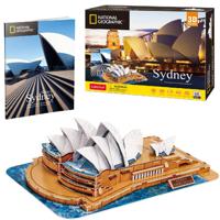 Cubic Fun National Geographic 3D Puzzel Opera House Sydney 86 Stukjes - thumbnail