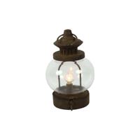 LED Lantaarn Margido roest Ø13xH20cm
