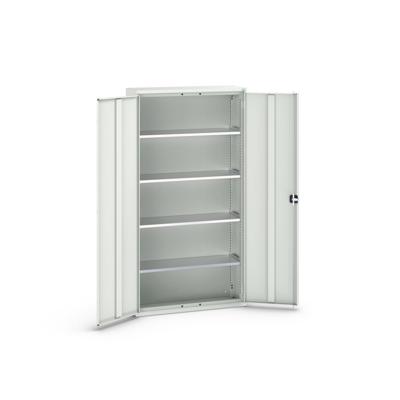Bott Verso Systeemkast | 1050x350x2000mm | 4 Legborden | 2 Deuren | RAL 7035 - 16926219.16