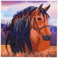 Crystal Art Pferd 18x18 cm