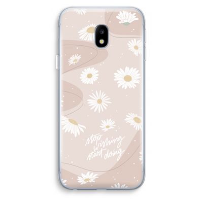 Daydreaming becomes reality: Samsung Galaxy J3 (2017) Transparant Hoesje