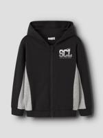 Name it winter sweat vest jongens - zwart - NkmLenno