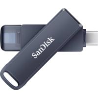 SanDisk Phone Drive USB-stick Retail 256 GB Blauw SDIXD0N-256G-GN6NE USB-C 3.2 Gen 1, Lightning