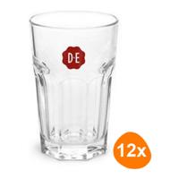 Douwe Egberts - Glas "Latte Macchiato" 295ml - 12 stuks