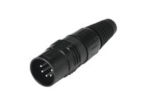 HICON XLR plug 5pin HI-X5CM-B