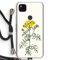 Tansy: Pixel 4a 5G Transparant Hoesje met koord