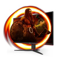AOC 27G2SPAE/BK Gaming monitor Energielabel F (A - G) 68.6 cm (27 inch) 1920 x 1080 Pixel 16:9 1 ms HDMI, DisplayPort, VGA, Hoofdtelefoon (3.5 mm jackplug), - thumbnail