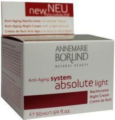 System absolute nachtcreme light