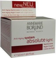 System absolute nachtcreme light