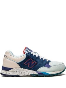 New Balance baskets 850 à empiècements en daim - Bleu