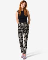 HEMA Damesbroek Mila Abstract Zwart (zwart)